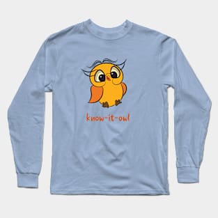 Owl - Know it Owl - Know it all Long Sleeve T-Shirt